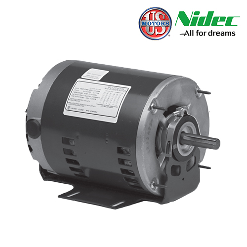 1.5HP 1800 575/3/60 ODP 56CZ Commercial Belted Fan & Blower RIGID BASE AUTO OVERLOAD 1.15SF