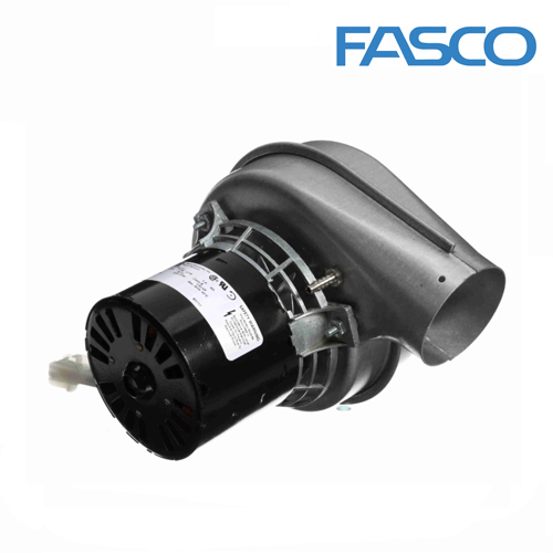 702110894.BLOWER.FASCO DRAFT INDUCER.ROUND OUTLET.3000 RPM.120V. OAO. 3,3'' DIAMETER