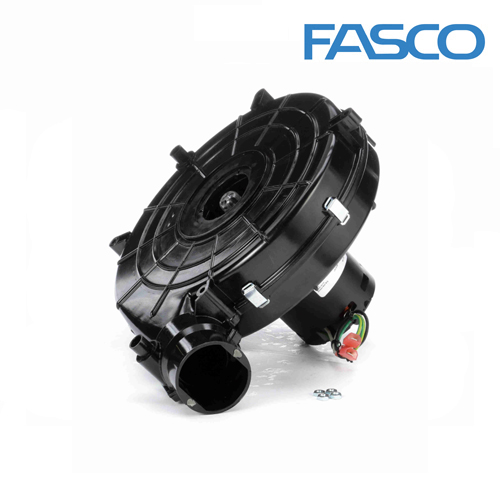 702111620.BLOWER.FASCO DRAFT INDUCER.ROUND OUTLET.3400 RPM.115V. OAO. 3,3'' DIAMETER