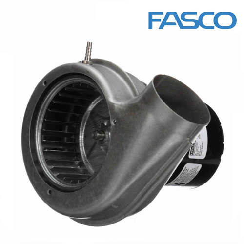 702111687.BLOWER.FASCO DRAFT INDUCER.ROUND OUTLET.3000 RPM.208-230V. OAO. 3,3'' DIAMETER