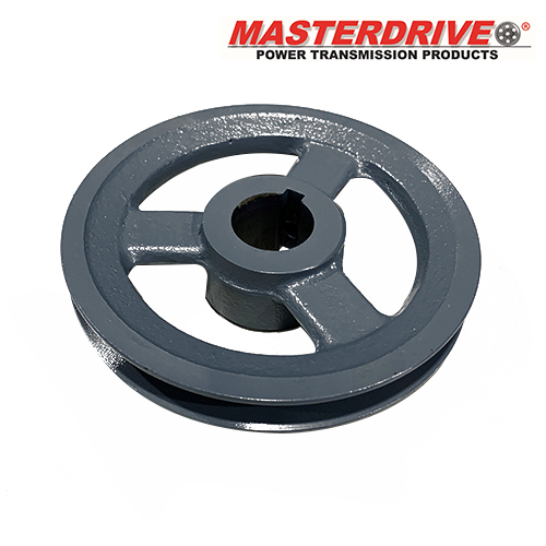 Adjustable Bored-To-Size Sheaves A/B Belts 1 Groove Outside Diameter 4.93'' Bore Size 3/4'' Light Duty Cast Iron