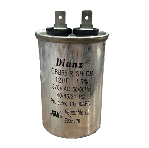 Image DIANZ CAPACITOR RUN 12MFD@370V ROUND FOR MVS-134SB