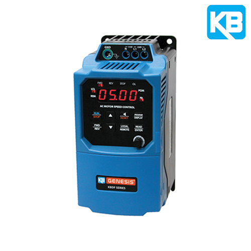 (KBDF-24F) Digital AC Drive 1HP 4A 115/208-230V 1PH Input 208-230V 3PH Output IP20 - Built-In Class A RFI AC Line Filter